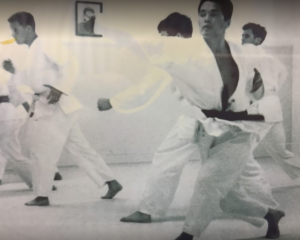 old karate class pic